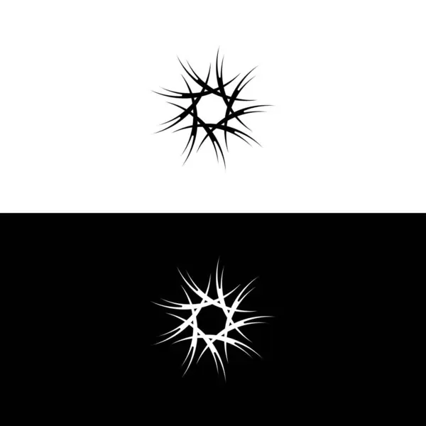 Коло Векторний Дизайн Шаблону Логотипу Коло Проста Іконка Логотипу Піктограми — стоковий вектор