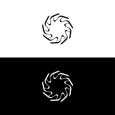 Çember vektör logo şablonu tasarımı