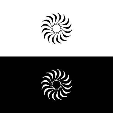 Çember vektör logo şablonu tasarımı