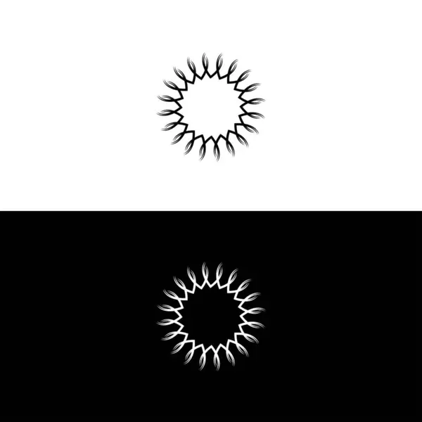 Circle Stylish Vector Logo Illustration Circle Vector Logo Template Design — Διανυσματικό Αρχείο