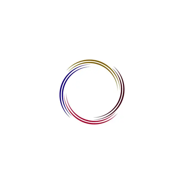 Stylish Colorful Vector Logo Template Illustration — Stok Vektör