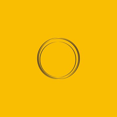 Çember renkli vektör logosu illüstrasyonu