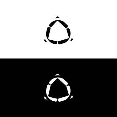 Modern vektör soyut çember yaratıcı işareti ya da sembol. Çember çizim tasarımı