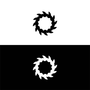 Eşsiz vektör logo şablonu tasarımını çember yapın. Çember simgesi çizimi