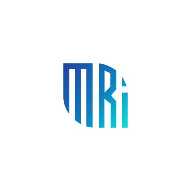 MRI vektör logo şablonu tasarımı