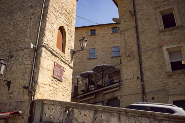 Floransa 'nın merkezindeki sokak.