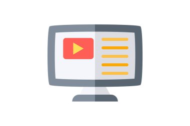 Çevrimiçi sınıf, tam olarak düzenlenebilir vektör doldurma simgesini çalış 