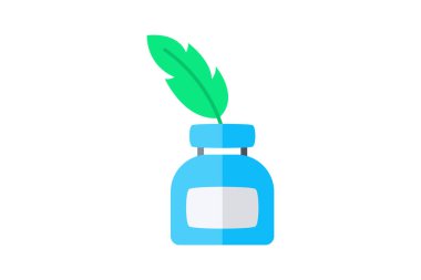 Mürekkep, kalem tam olarak düzenlenebilir vektör doldurma simgesi