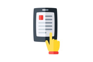 Hesaplayıcı, say, tam olarak düzenlenebilir vektör doldurma simgesi