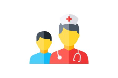 Children specialist fully editable vector fill icon