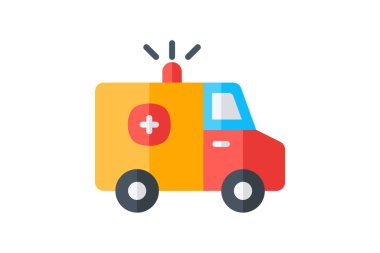 Bekleme, sağlık tamamen düzenlenebilir vektör doldurma simgesi