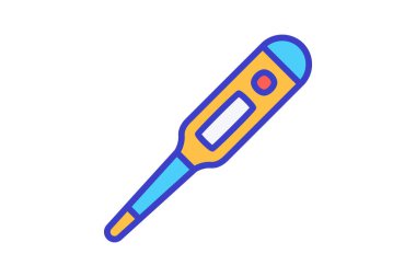 Sıcaklık, dijital tamamen düzenlenebilir vektör doldurma simgesi