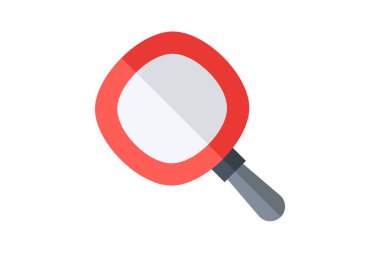 Büyüteç, tam olarak düzenlenebilir vektör düz simgesini ara