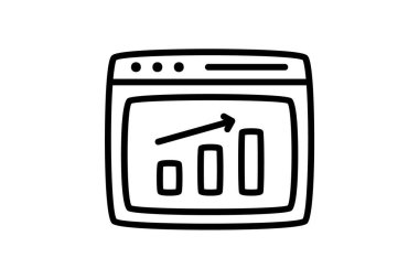 Seo, web, tamamen düzenlenebilir vektör doldurma simgesi