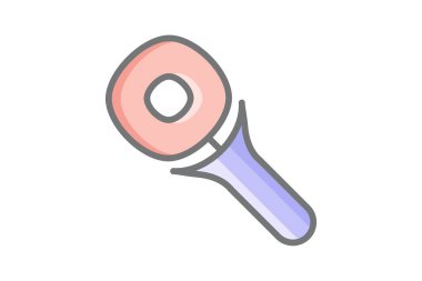 Tool. electric fully editable vector fill icon