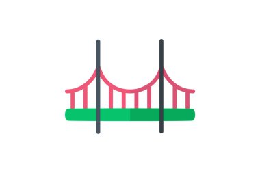 Çek, araç, tamamen düzenlenebilir vektör düz simgesi 