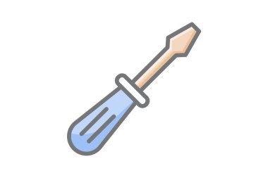 Düzeltici, tamamen düzenlenebilir vektör doldurma simgesini vidala