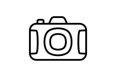 Camera circle  fully editable vector icon