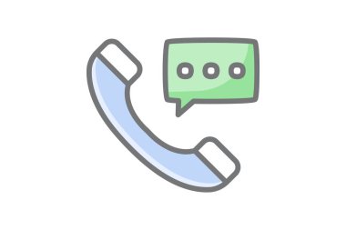 Massege communication fully editable vector icon
