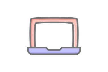 Laptop  screen icon fully editable vector icon