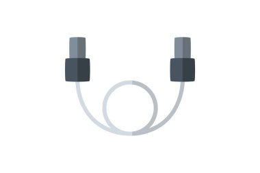Wire extension fully editable vector icon