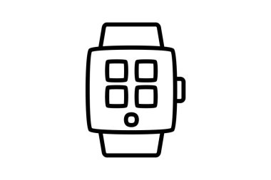 Watch technology fully editable vector icon