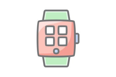 Watch technology fully editable vector icon