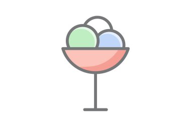 Ice cream, ice cream icon, fully editable vector icon