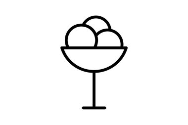 Ice cream, ice cream icon, fully editable vector icon