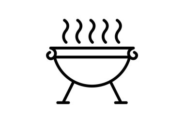 Cooking, food, grill fully editable vector icon