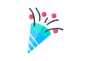 Birthday, celebration fully editable vector icon