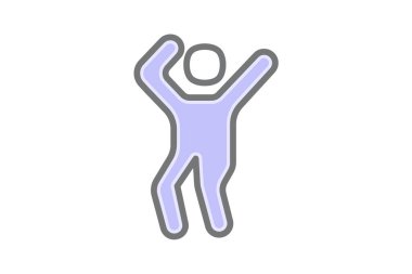 Dance, dancing,man fully editable vector icon