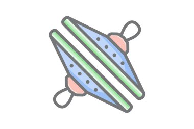 Cymbals party party instruments fully editable vector icon