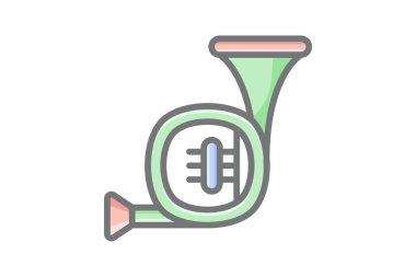 Entertainment  amusement park music fully editable vector icon