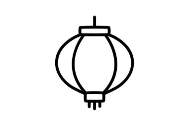 China, chinese, decoration fully editable vector icon