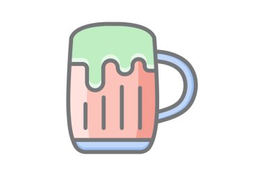 Oktoberfest festival fully editable vector icon