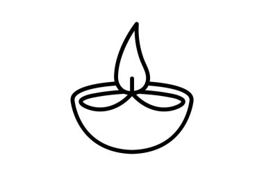 Diwali festival fully editable vector icon