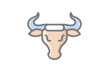San fermin festival fully editable vector icon