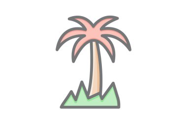 Forest tree fully editable vector icon