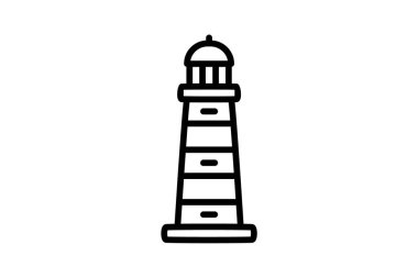 Lighthouse , beacon fully editable vector icon