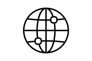 Worldwide icon fully editable vector icon