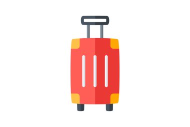 Suitcase vacation icon fully editable vector icon