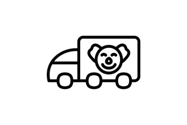 Circus festival fully editable vector icon