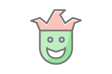 Circus festival fully editable vector flat icon