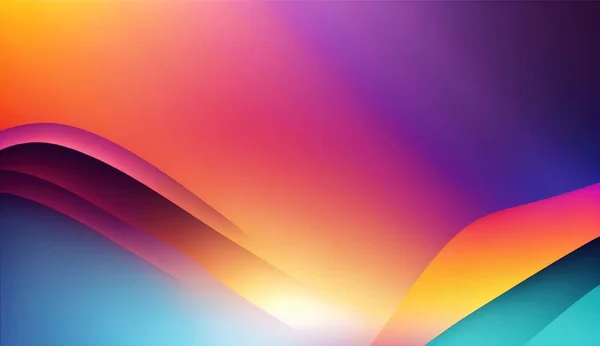 Gradient Background with Cool Colors