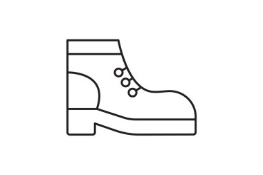  Ayak bileği Çizmeleri Moda Çizmeleri Basit ve parlak Düz Simge Tasarımı Beyaz arkaplan