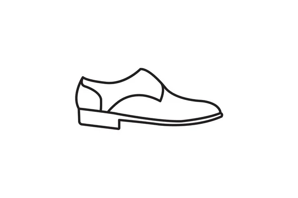 Derby Shoes Timeless Versatilidade Vector Design — Vetor de Stock