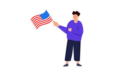 Neşeli Bağımsızlık Adamı 4 Temmuz 'u Kutluyor