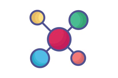 Projelerinizi Düz Simgesel Analitik Ağ Simgesi ile Yükseltin