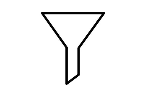Eine Schlanke Linie Stil Aufgabenblätter Symbol — Stockvektor